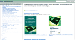 Desktop Screenshot of linux-professionnel.net